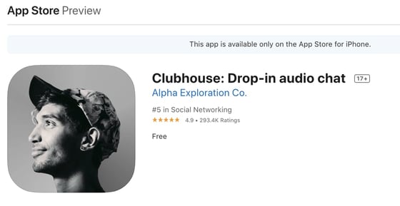Clubhouse app icon
