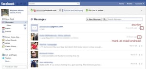 facebook email