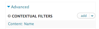 Using Drupal Contextual Filters in Views