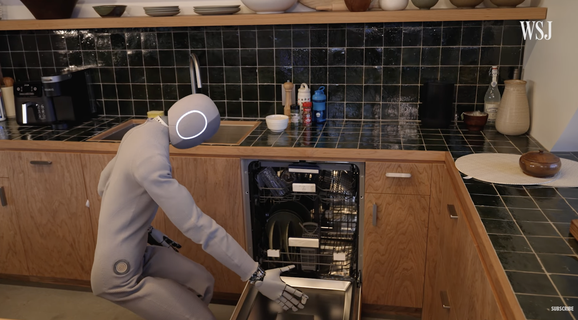 Robot dishwasher struggle session